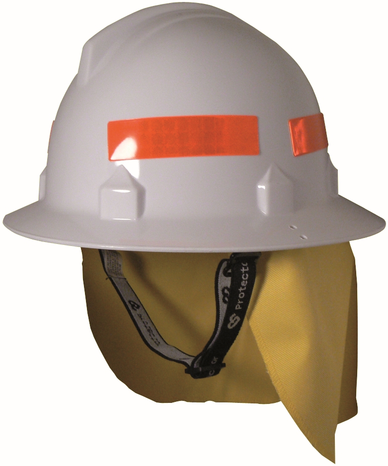 Other view of Visor - Polycarbonate - Suits Bushfire HF44 Safety Helmet - HXVPC - Scott Safety