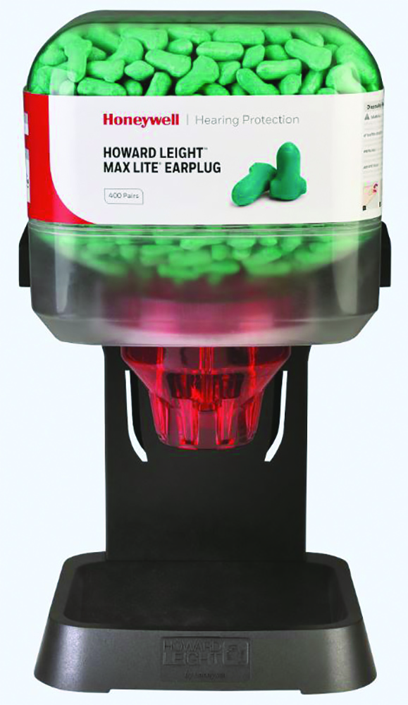 Other view of Honeywell Howard Leight Max Lite HL400 1006207-AM Earplug Dispenser - Antimicrobial - Complete - Class 4 - 25dB - Green - Regular - 400 Pr