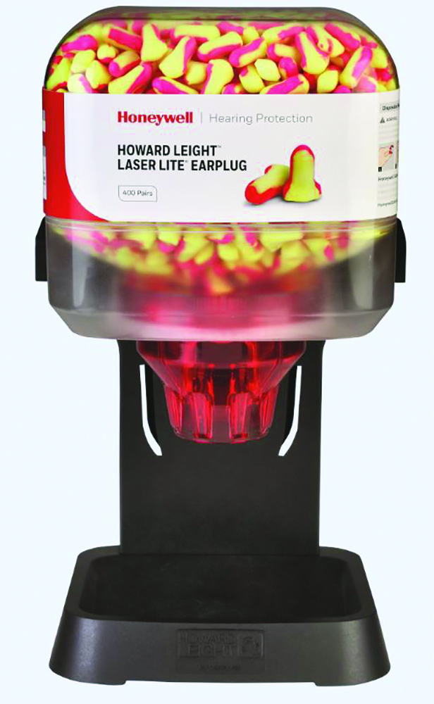 Other view of Honeywell Howard Leight Laser Lite HL400 1006205-AM Earplug Dispenser - Antimicrobial - Complete - Class 4 - 25dB - Yellow/Magenta- Regular - 400 Pr