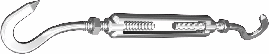 Other view of TURNBUCKLE HOOK/HOOK S/S316 M9