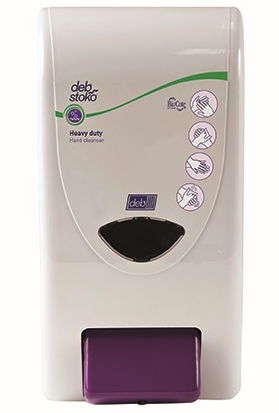 Other view of Heavy Cleanse Dispenser - White/Purple - 2 L - HVY2LDP - Deb Stoko