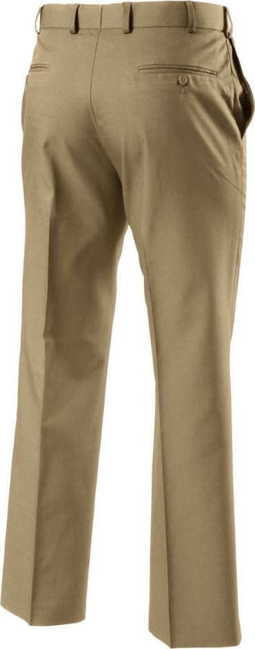 Other view of Men's Permanent Press Plain Front Poly Viscose Pant – Polyester - Viscose – Putty – 102R – Y02594 – Foundations – Hard Yakka