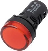 Other view of LED Pilot Lamp - Bright Red - 24 VAC/DC - 30 mm x 52 mm - Hella