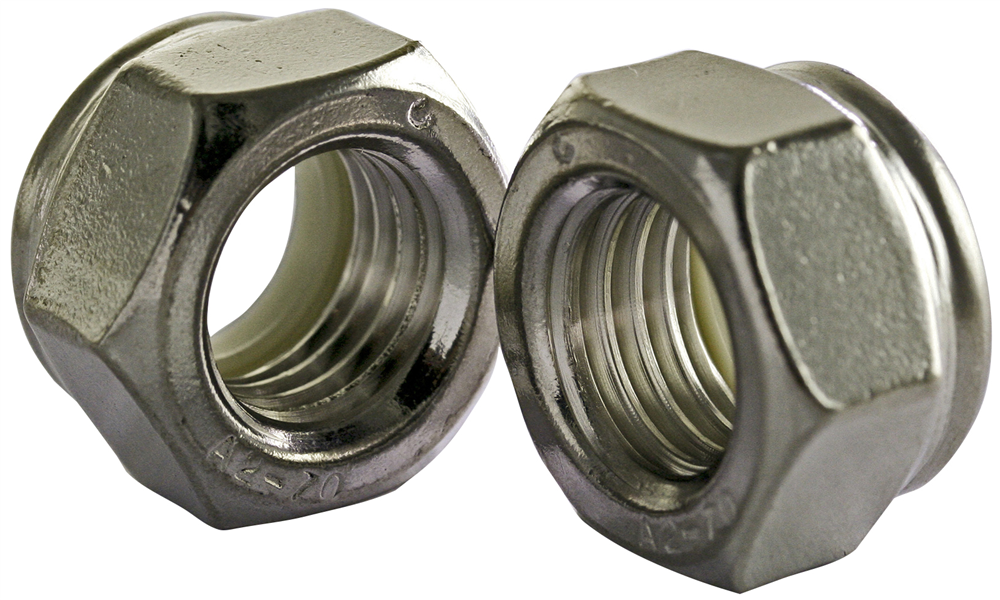 Other view of Hex Nut - Insert Lock - Stainless Steel 304 - 10mm - Brighton Best