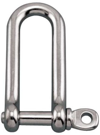 Other view of SHACKLE D LONG S/S316 M6 X 48