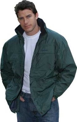 Other view of Men's Rainwear Jacket – Polyester – Forest – Medium – 924039 Everest – Huski