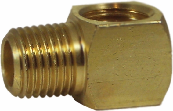 Other view of ELBOW M&F EXT BRASS 25E 3/8" X 38" BSP