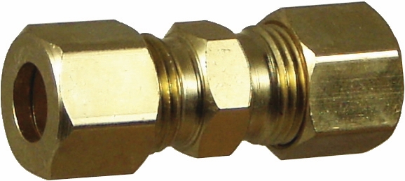 Other view of UNION DOUBLE STD COMP BRASS #4 3/8" TUBE