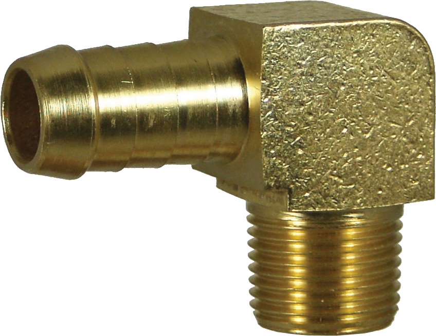 Other view of IFS Elbow - Single Barbed - P6 - 385 Brass Alloy - 3/8inch Tube x 1/4inch BSP - 07P.60604