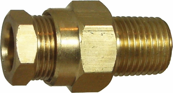 Other view of CONNECTOR M BRASS Z3 TUBEXBSP 1/2" X1/4"