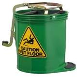 Other view of Roller Wringer Bucket - Plastic - Green - 15 L - IW-005G - Contractor™ - Oates