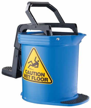 Other view of Ultra Roller Wringer Bucket - Plastic - Blue - 16 L - IW-015B - DuraClean® - Oates