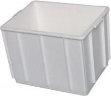 Other view of Tote Box - Large - Polypropylene - White - 432 mm x 307 mm x 320 mm - 33 ltr - M-TB003WH - Icon Plastics