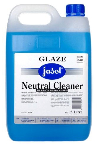 Other view of Glaze Neutral Cleaner - Clear Blue - 5 L - Can - 2102350 - JASOL