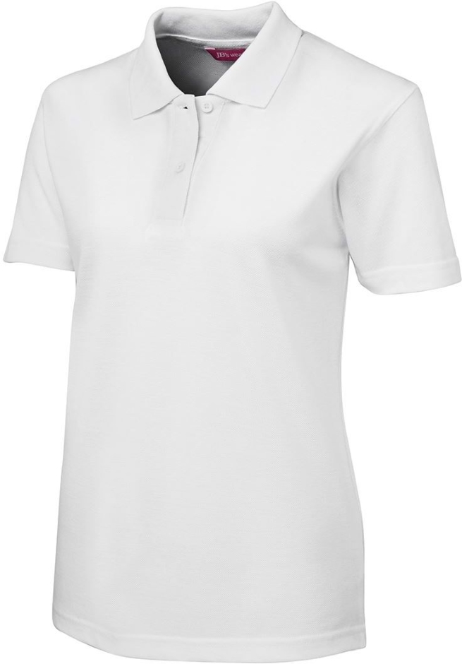 Other view of SHIRT WMNS POLO SS SIGNATURE 2LPS WHT 10