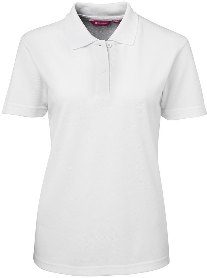 Other view of SHIRT WMNS POLO SS SIGNATURE 2LPS WHT 10