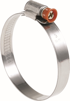 Other view of Hose Clamp - Heavy Duty - 180-205 mm - No.9 - 430 Stainless Steel - 06367018200 - JBS - 10/Pack