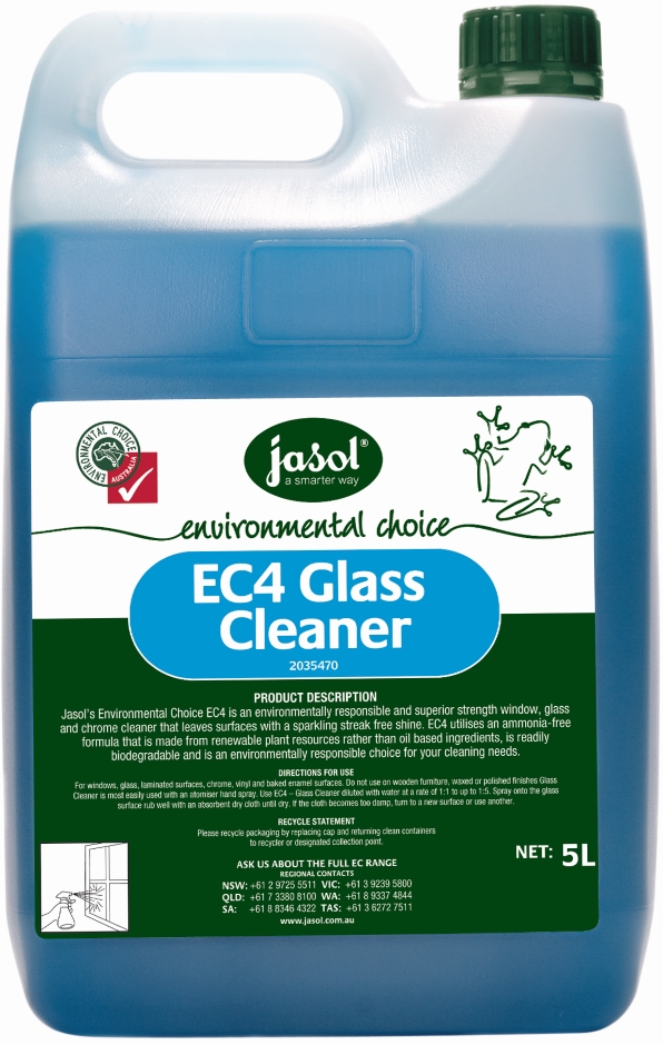 Other view of Glass Cleaner - Clear Blue - 5 L - Can - 2035470 - JASOL