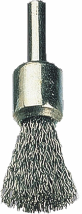 Other view of Josco 202 Flat End Crimped Brush - 10mm - 6mm Shaft