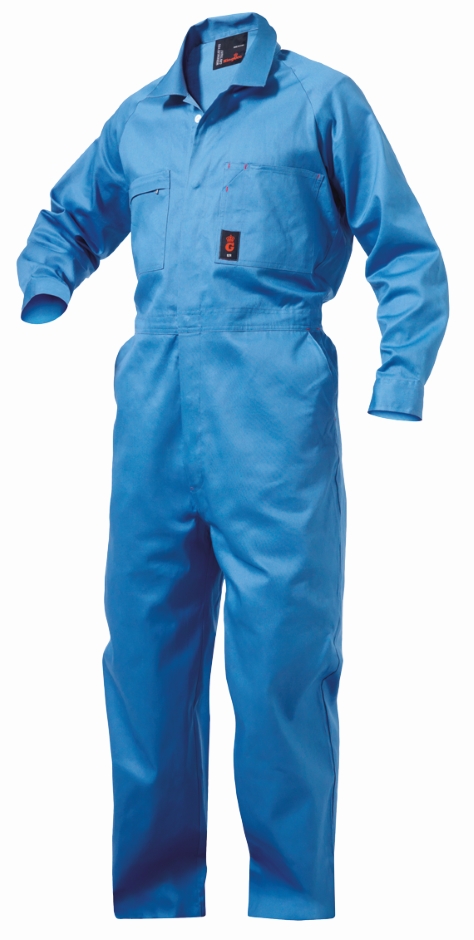 Other view of Summerweight Combination Drill Overall – Polyester - Cotton – Sky – 132S – K01240 – King Gee