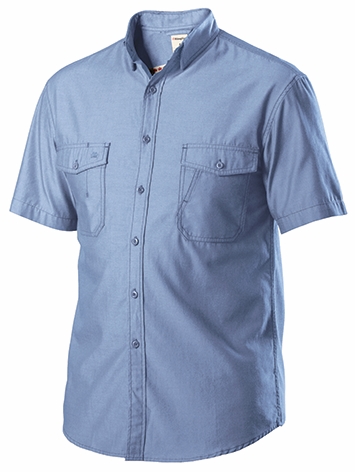 Other view of Men's Chambray Shirt – Cotton – Blue – 39 – K04355 – King Gee