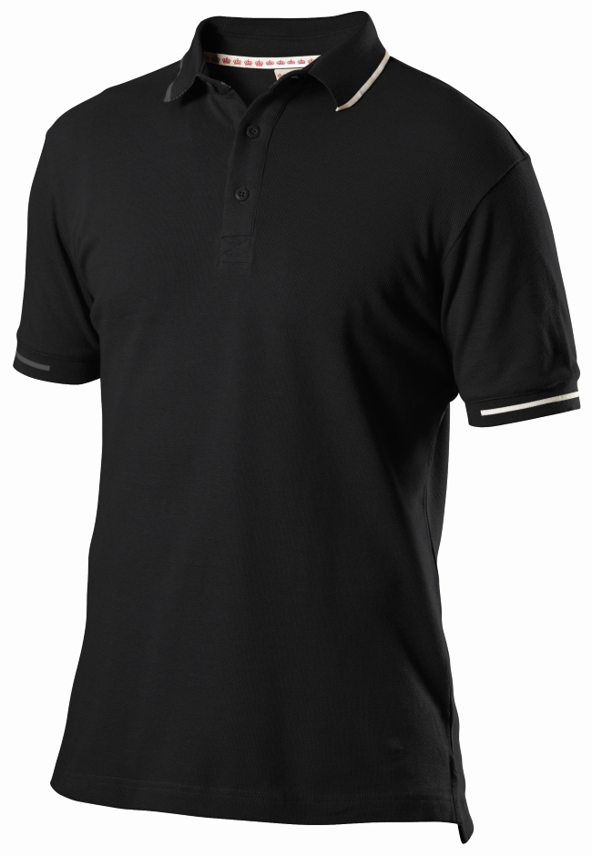 Other view of Men's Corporate Polo T-Shirt – Cotton - Polyester Pique – Black – Large – K04745 – King Gee