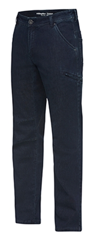 Other view of Men's Stretch Denim Jeans – Cotton - Polyester - Elastane – Blue/Black – 82R – K13025 – King Gee