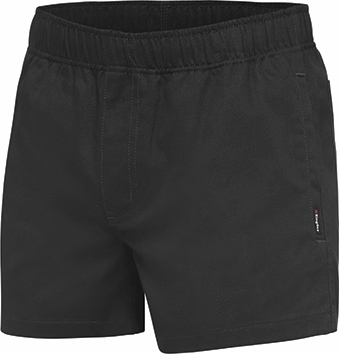 Other view of Drawstring Drill Shorts – Cotton – Black – 3X-Large – K13055 – King Gee