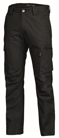 Other view of Men's Narrow Tradies Pant – Cotton Canvas – Black – 82R – K13280 – King Gee