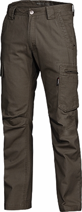 Other view of Men's Narrow Tradies Pant – Cotton Canvas – Fatigue – 82R – K13280 – King Gee