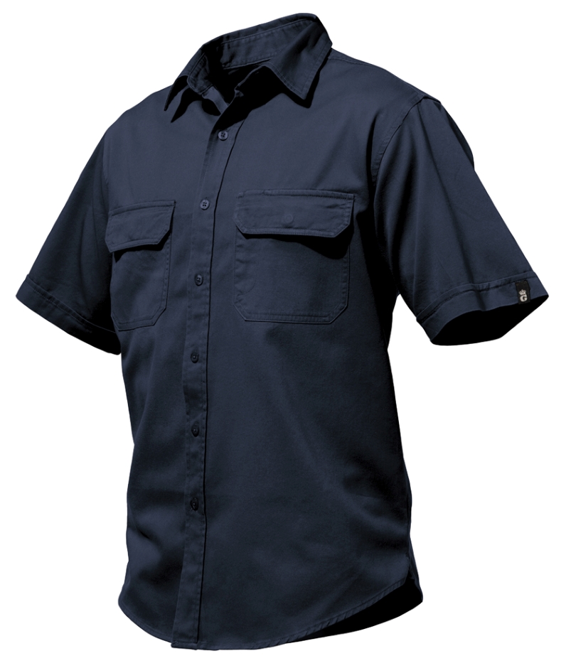 Other view of Men's Shirt – Cotton – Navy – 3X-Large – K14210 – Worn G's – King Gee