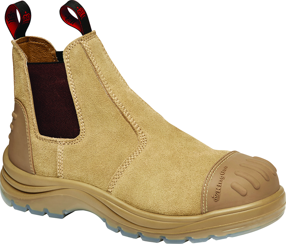 Other view of KingGee - Boot - Safety KG Wills Suede - K25552 - 10 -9343168893338