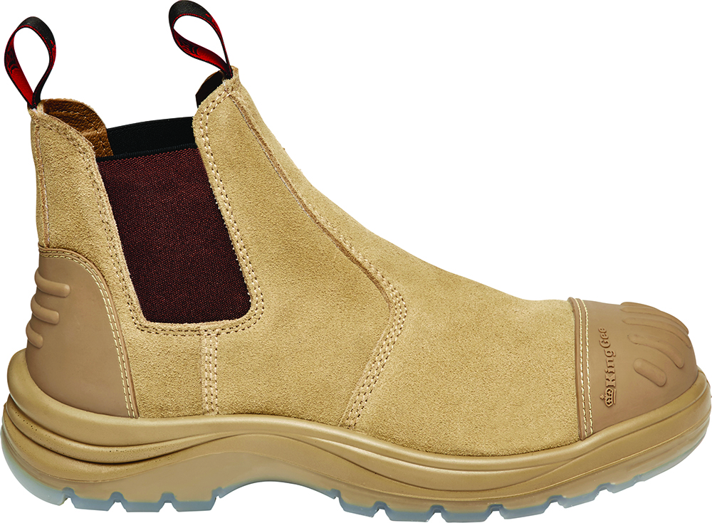 Other view of KingGee - Boot - Safety KG Wills Suede - K25552 - 10 -9343168893338