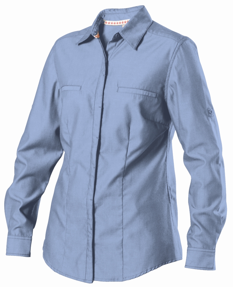 Other view of Women's Chambray Shirt – Cotton – Blue – 6 – K44350 – King Gee