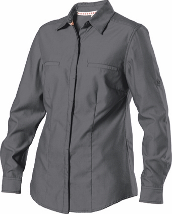 Other view of Women's Chambray Shirt – Cotton – Charcoal – 14 – K44350 – King Gee