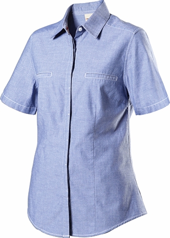 Other view of Women's Chambray Shirt – Cotton – Blue – 12 – K44355 – King Gee