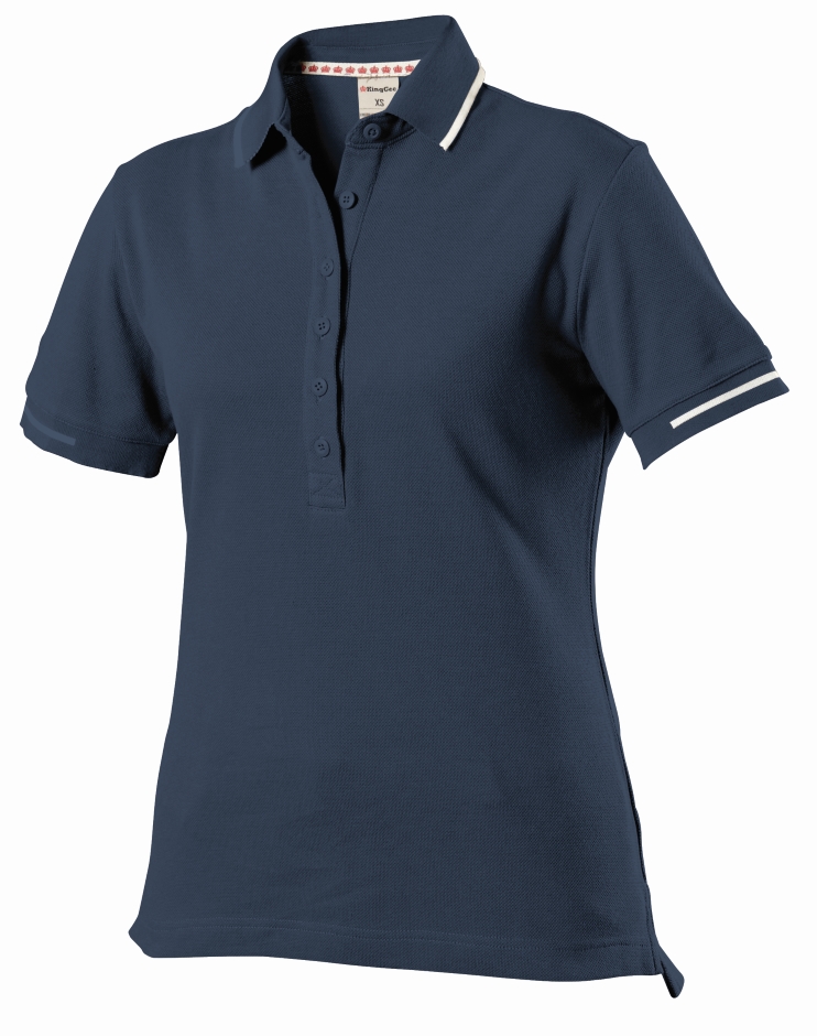 Other view of Women's Corporate Polo Shirt – Cotton - Polyester – Navy – X-Small – K44745 – King Gee