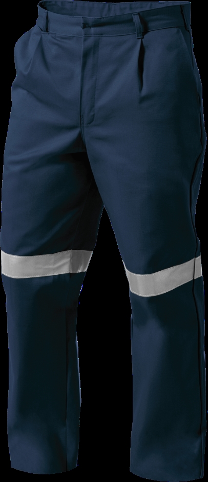 Other view of Men's Drill Pant With Reflective Tape – Cotton – Navy – 102S – K53020 – King Gee