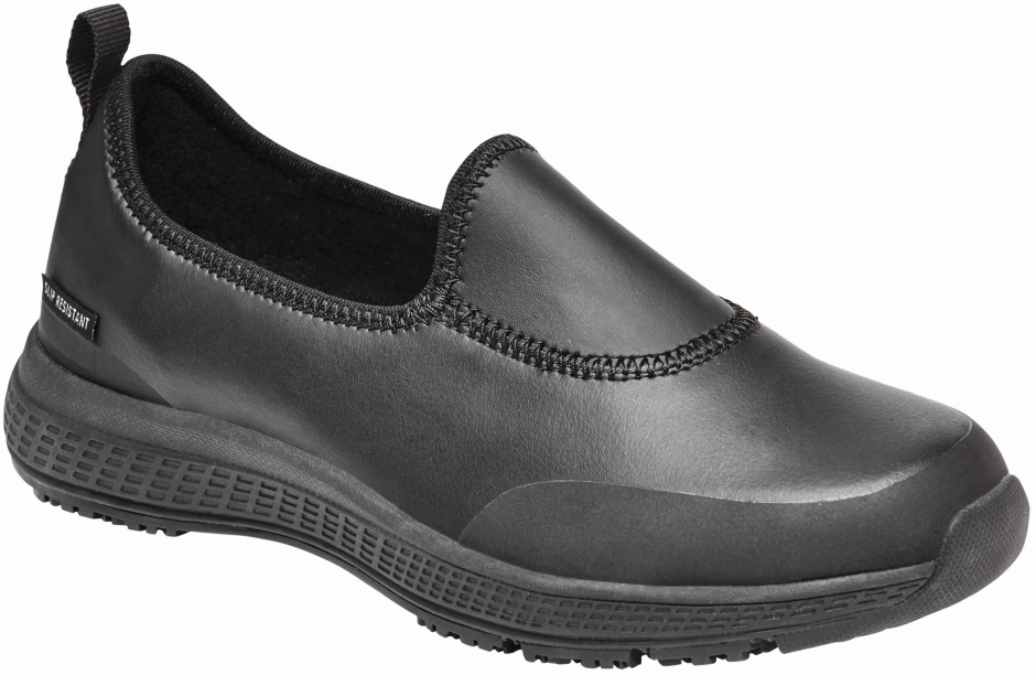 Other view of Women's Running Shoes - Slip-On - Full Grain Leather - Black - Size 6 - K22340 - Superlite - King Gee