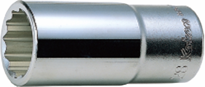 Other view of 3/4" Square Drive Standard Deep Socket - 12 Points - Double Hex - Metric - 44 mm - KO6305M44 - Koken