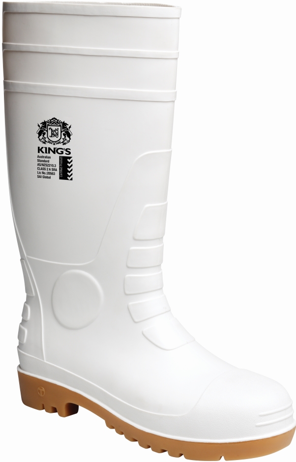 Other view of Oliver - Safety Gumboots - Mens - Anti-Static - PVC - 10-110 - White - Size 12 - 9320922543548