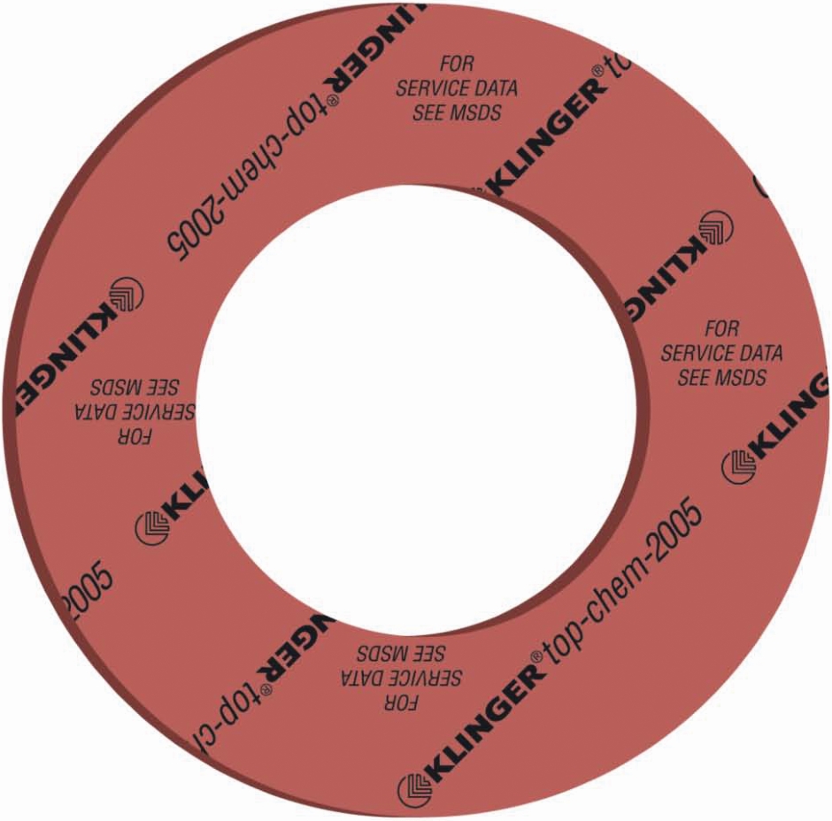 Other view of GASKET TOPCHEM 2005 1.5MM FF TBL E 150MM