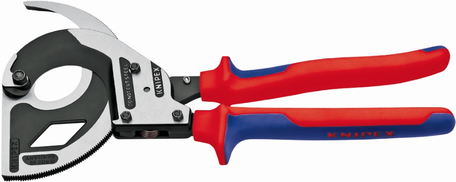 Other view of Cable Cutter - Ratchet Action - 3 Stage - 320 mm Length - Multi-Component Grip - 9532320 - Knipex