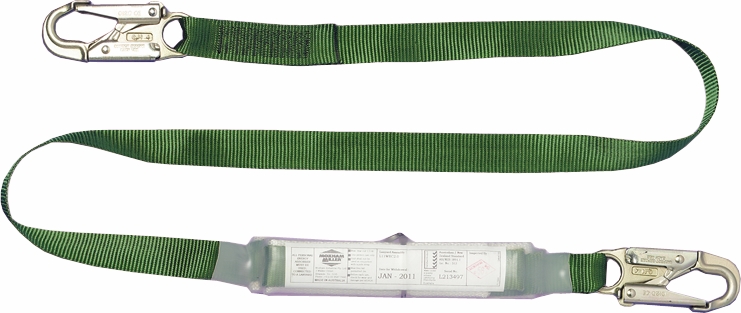 Other view of Honeywell MILLER Energy Absorbing Webbing Lanyard - Polyester Web - 1.2 m Length - L11WEC1.2 - Miller