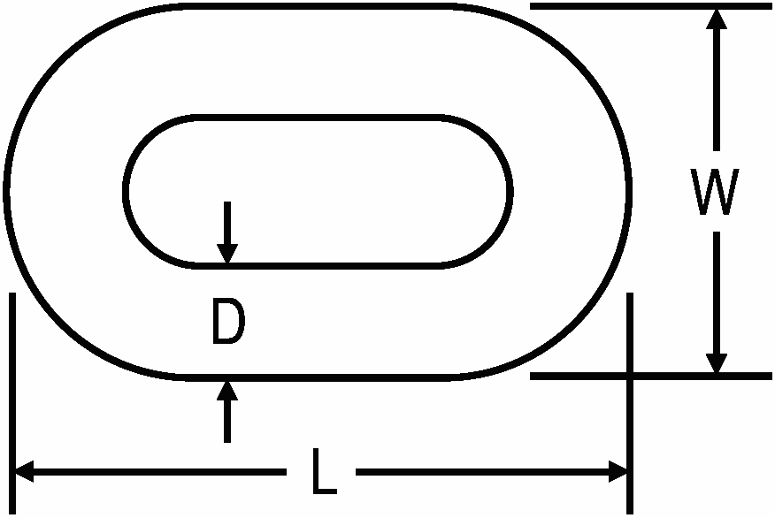 Other view of CHAIN REG LINK S/S316 L 13MM