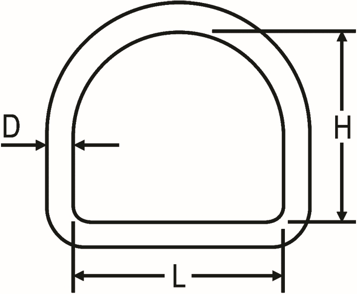 Other view of RING DEE S/S304 M8 X 50