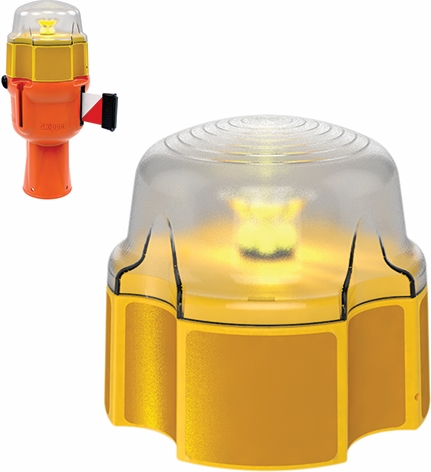 Other view of Rechargeable Safety Light - 140 mm x 122 mm - Yellow - LIGHT01 - Skipper