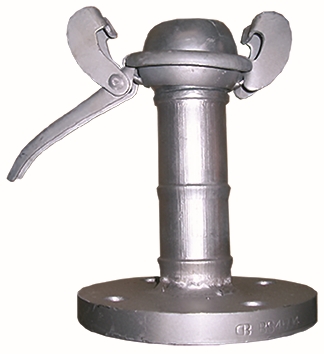 Other view of MCC Coupling - Bauer Style - Male X Flanged - Galvanized - 150mm - MFA600D