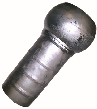 Other view of MCC Coupling - Bauer Style - Steel - Male - Galvanized - 50mm - LLM2