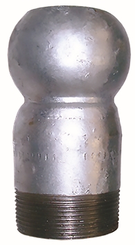 Other view of MCC Coupling - Bauer Style - Male X BSP - Galvanized - 50mm - LLM2M